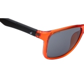 Orange Round Unisex Sunglasses (P468GY4V)