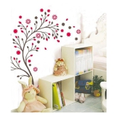 Asmi Collection nature Floral Sticker ( 140 x 140 cms )