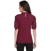 Sugr Polyester Regular Tops - Red Single - L