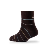 Men Pack Of 2 Striped Cotton Ankle Length Socks