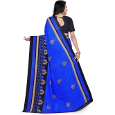 LEELAVATI - Multicolor Georgette Saree With Blouse Piece ( Pack of 2 ) - Multicolor