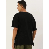 Bene Kleed Cotton Oversized Fit Solid Half Sleeves Mens T-Shirt - Black ( Pack of 1 ) - None