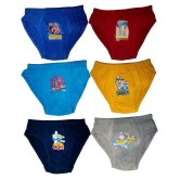 HAP Boy's Brief /Kids innerwear /pack of 6 - None