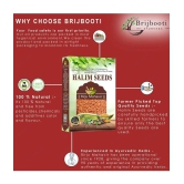 BrijBooti Organic Halim Seeds - 400 gm | Garden Cress Seeds | Immunity Booster Superfood