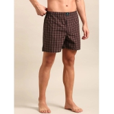 Joven Multicolor BOXER SHORTS Cotton Mens Boxer- ( Pack of 2 ) - None