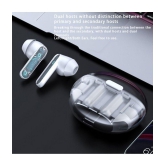 COREGENIX Butterfly Bluetooth True Wireless (TWS) In Ear 20 Hours Playback Low Latency IPX4(Splash & Sweat Proof) White