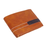 samtroh - PU TAN Mens Regular Wallet ( Pack of 1 ) - Tan