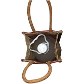 Bags Jute Eco - Friendly Water Bottle Wine Bottle Carry Bag (1.5 L Capacity)