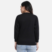 CHOZI Fleece Womens Non Hooded Sweatshirt ( Black ) - None