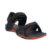 Campus Navy Suede Sandals - 7