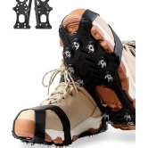 Crampon with 11 Steel Circular Spikes: Innovative Crampon Design for Superior Grip on Icy and Snow-Covered Terrain  by Total Sporting And Fitness Solutions Pvt Ltd