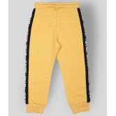 PLUM TREE - Yellow Cotton Boys Trackpant ( Pack of 1 ) - None