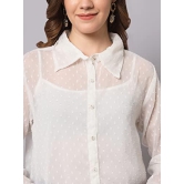 FUNDAY FASHION Women Regular Fit Self Design Casual/Formal Shirt