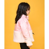 MILANO HARVEY CUT N SEW FUR JACKET - PINK-10-12 YEARS / 1N / PINK