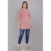 JC4U - Peach Cotton Women''s Ethnic Tunic ( Pack of 1 ) - None