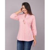 HIGHLIGHT FASHION EXPORT - Pink Rayon Women''s Regular Top ( Pack of 1 ) - None