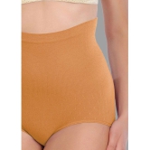 Madam - Beige Spandex Womens Shaper Brief ( Pack of 1 ) - None