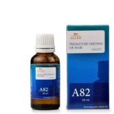 ALLEN A82 PREMATURE GREYING HAIR DROPS 30ML