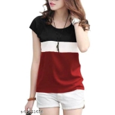 Trendy fabulous colorblocked women t-shirt