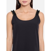 ALL WAYS YOU Women Top Crepe fabric  Black XS