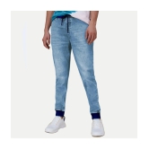 Radprix Regular Fit Jogger Mens Jeans - Light Blue ( Pack of 1 ) - None