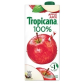Tropicana 100% Juice - Apple, 1 L