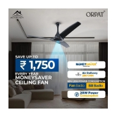 Orpat 280 Moneysaver Silencio Ceiling Fan Black - Black