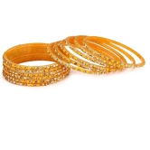 Somil Bangle Party Set Fully Ornamented With Colorful Beads & Crystal With Safety Box-EG_2.8 - None