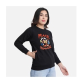 CHOZI Fleece Women''s Non Hooded Sweatshirt ( Black ) - None