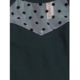 Addyvero - Dark Green Lycra Girls Fit and Flare Dress ( Pack of 1 ) - None