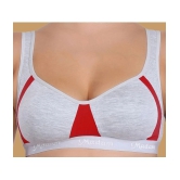 Madam - Red Cotton Lightly Padded Womens Push Up Bra ( Pack of 1 ) - None