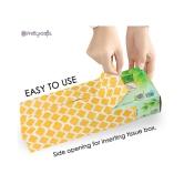 PrettyKrafts Car Tissue Dispenser Plastic Yellow