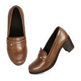 Saheb - Brown Womens Pumps Heels - None