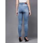 Miss Chase - Blue Denim Skinny Fit Womens Jeans ( Pack of 1 ) - None