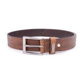 Red Tape Casual Leather Belt For Men | Textured Leather Belt | Classic and Durable