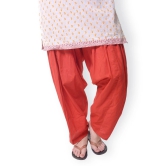 Women White Patiala Pants