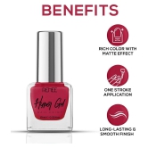 Renee - Red Glossy Nail Polish ( Pack of 1 )