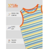 XY Life - Multi Color Cotton Striped Boys Vest ( Pack of 2 ) - None