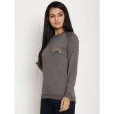 Women Grey Wanderer Sweatshirt-M