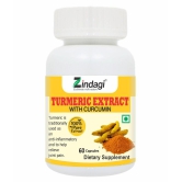 Zindagi Turmeric Extract Capsules - Turmeric Capsules - Health Supplement - Haldi Capsules 60 gm Natural Multivitamins Capsule Pack of 2