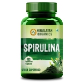 Himalayan Organics Spirulina - 2000mg - 120 Veg Capsules