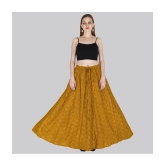 Sttoffa Yellow Cotton Womens Flared Skirt ( Pack of 1 ) - None