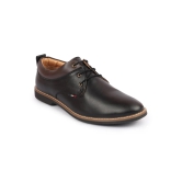 Men Black Formal Lace Up Oxford Shoes with TPR Welted Sole-8