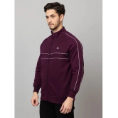 YHA Fleece Mens Casual Jacket - Purple ( Pack of 1 ) - None