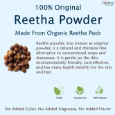 Reetha Powder – Soapnut Powder - Sapindus Mukorossi | Natural Cleanser & Hair Growth Booster