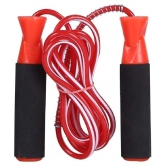 SIMRAN SPORTS PVC Skipping Rope Red Foam/PVC Climbing Rope