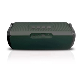 hitage BS-414 10H Music 5 W Bluetooth Speaker Bluetooth V 5.0 with USB,Aux,3D Bass Playback Time 24 hrs Green - Green