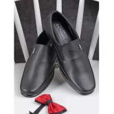 Action Black Mens Derby Formal Shoes - None