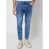 Mid Blue Ankle Length Denim Deluxe Stretch Jeans