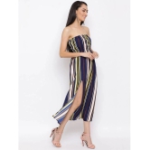 ALL WAYS YOU Polyester Multi Color A- line Dress - - L